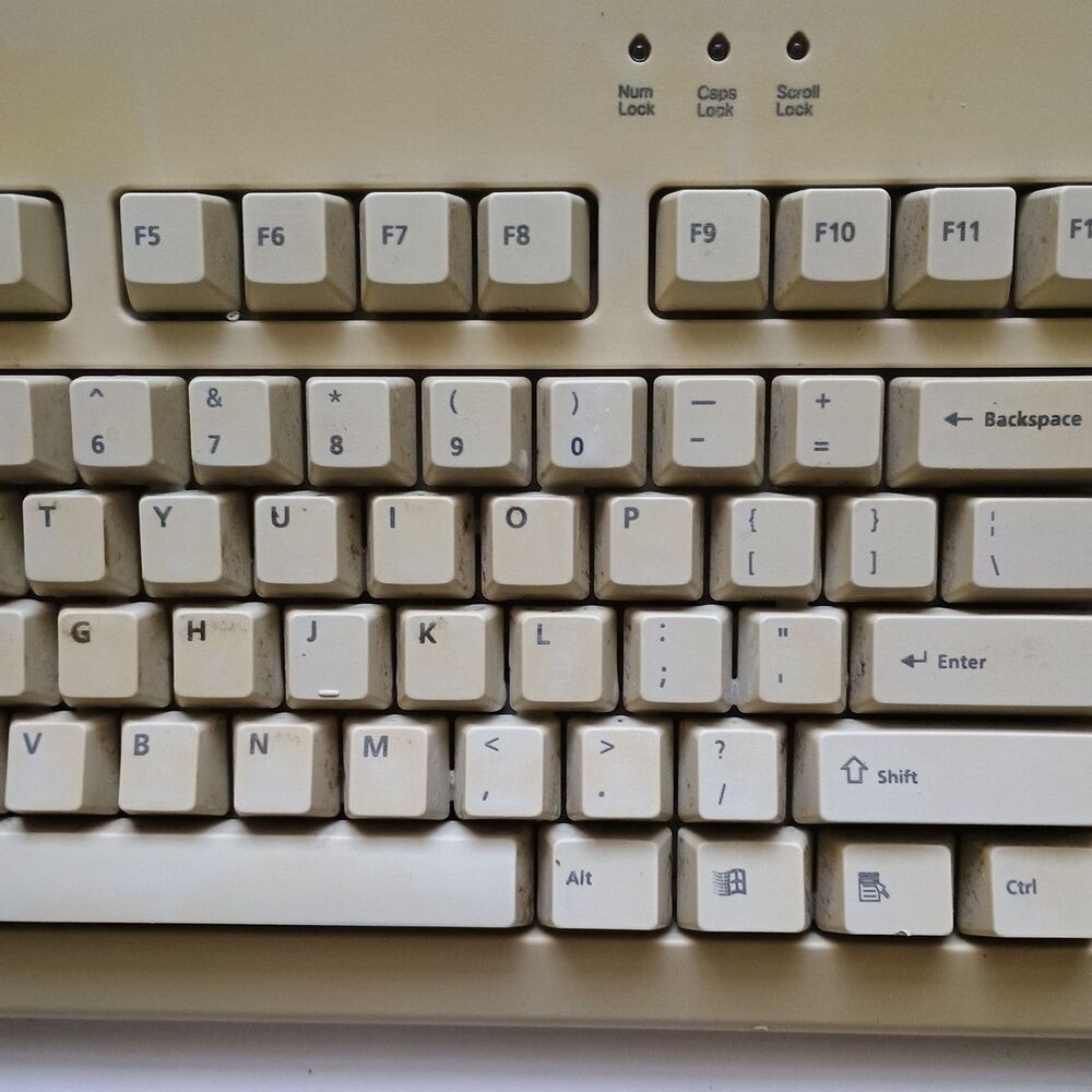 eMachines PS/2 Keyboard eKB-5001 Untested - Picture 3 of 6